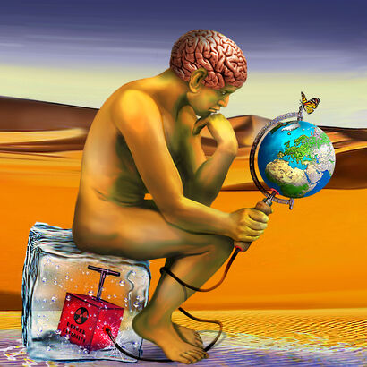 QUESTION DE TEMPS - a Digital Art Artowrk by Renou Philippe